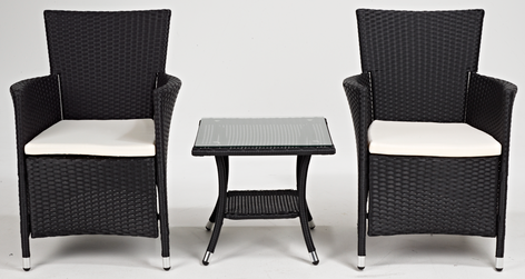 Cafésett av kunstrotting