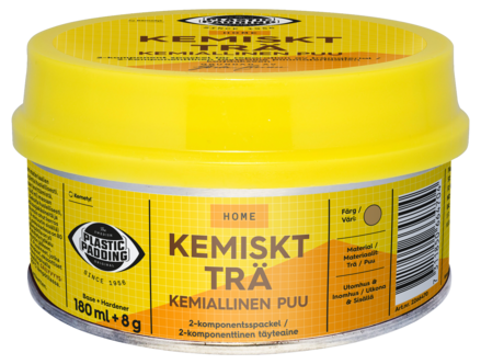 Plastic Padding kjemisk tre tresparkel, 180 gram
