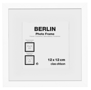 Valokuvakehys Berlin, valkoinen