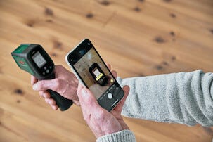 Bosch AdvancedTemp värmedetektor med ljusindikator