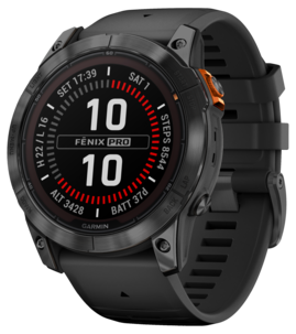 Garmin Fenix 7X Pro Solar multisportsklokke, 51 mm
