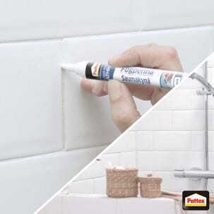 Pattex Grout Reviver Saumakynä kaakelille, 7 ml