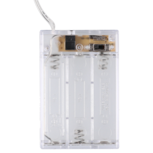 Paristokäyttöinen valoketju, punaiset marjat, 2,5 m