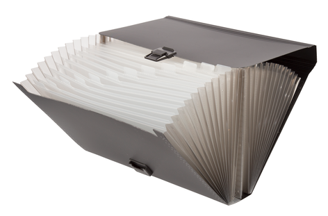 Hemarkiv med 26 fack