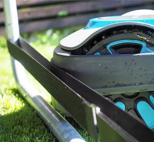 Skydd studsmatta, för robotgräsklïppare, 4-pack