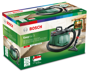 Bosch EasyVac 3 Pieni kuivaimuri sekä tarvikkeet