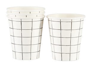 Kertakäyttömuki Grid, 23 cl