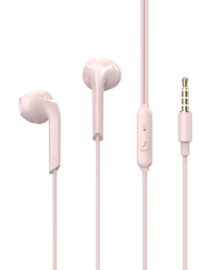 Exibel in ear-hörlurar med sladd och mikrofon 3,5 mm