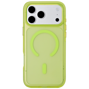 Exibel Swap 2-i-1 mobildeksel for iPhone 18 Pro / iPhone 17 Pro, gul
