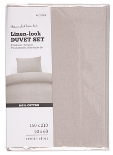 Påslakanset, linnefärgat 