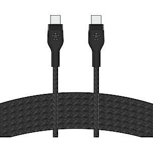 USB-C till USB-C laddkabel, Belkin BoostCharge PRO Flex, 2 m