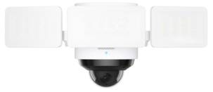 Eufy Floodlight Cam 2K Pro Valvontakamera, 3 valonheitintä