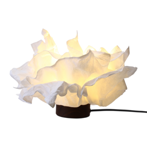 Elicia bordslampa pappersblomma vit 30 cm, Northlight