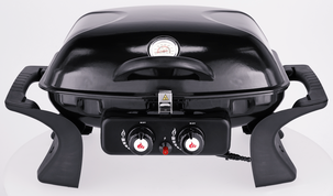 Portabel gasolgrill, 2 brännare