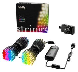 Twinkly Strings RGB+W LED 20 m Valoketju sisä-/ulkokäyttöön.