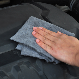 Mikrofiberklut 30 x 30 cm, tørkeklut bil, 50-pakning