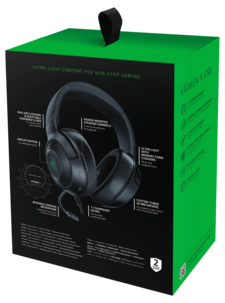 Razer Kraken X USB, gaming-headset