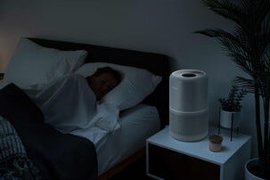 Levoit Core 300S Pro smart luftrenare HEPA-filter, 50 m2