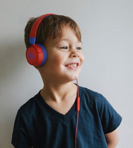 JBL JR310 Lasten kuulokkeet, rajoitettu äänenvoimakkuus