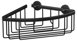 Tesa Aluxx Suihkuhylly yksitasoinen, itsekiinnittyvä, musta