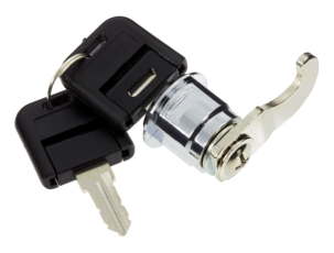 Batterilås med nycklar Asaklitt eCity