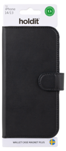 Holdit Wallet Case Magnet Plus til iPhone 14 og 13
