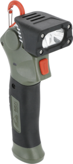 Laddbar strålkastare, arbetslampa, magnet, bälteskrok
