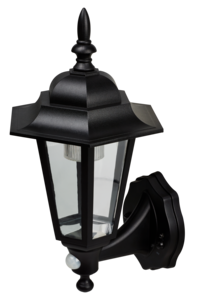 Väggbelysning solcell med rörelsevakt