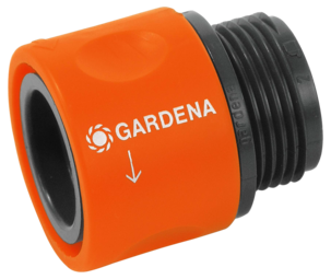 Gardena hurtigkobling på 3/4 tomme med gjenget tilkobling