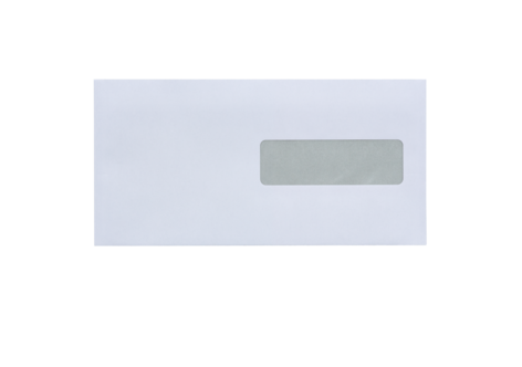 Fönsterkuvert E65 H2, vita, 50-pack