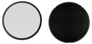 Pieni korurasia peilillä, musta