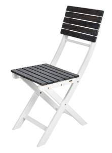 Utemöbler med bord och två stolar