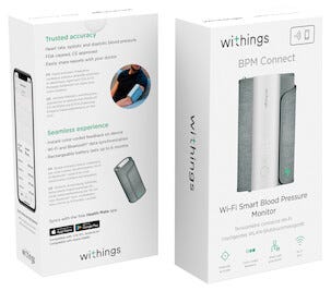 Withings Connect, blodtrycksmätare