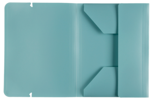 Gummibandsmapp A4 i PP-plast