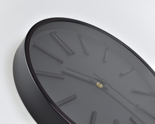 Analog väggklocka med tyst urverk, 35 cm