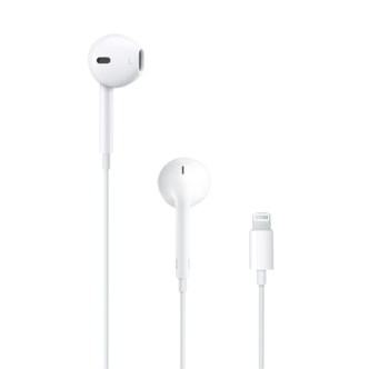 Apple EarPods Lightning, headset med mikrofon
