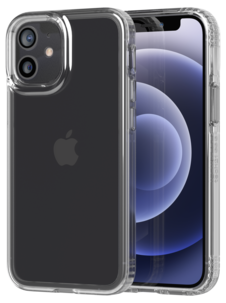 Stöttåligt mobilskal iPhone 12 Mini Tech21 Evo Clear
