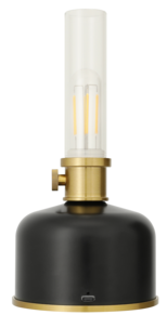 Oppladbar oljelampe, innendørs 22 cm