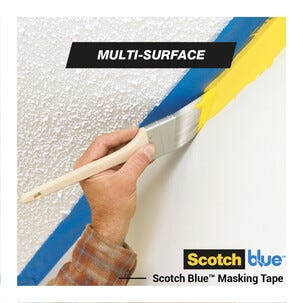 ScotchBlue blå maskeringsteip utendørs, bred, 36 mm × 41 m