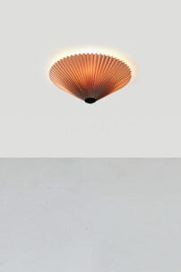 Markslöjd Plisado Kattoplafondi, laskostettu varjostin harmaa, 42 cm