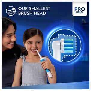 Oral-B Pro Kids 3+ Harjaspää täyttöpakkaus, 4 kpl