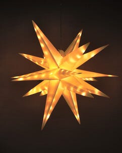 Northlight 3D-stjärna LED 70 cm, utomhus och inomhus