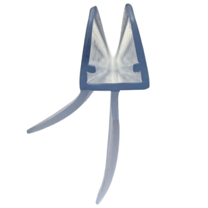 Släplist för duschdörr, transparent duschlist, 1 m