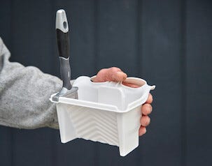 Anza handhållet färgtråg för roller och pensel 