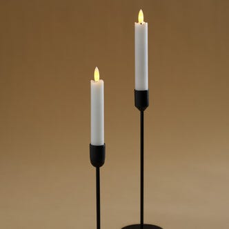 Northlight antikljus LED vit, 16 cm, 2-pack
