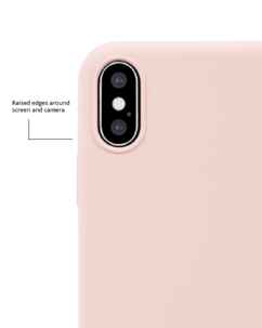 Holdit mobildeksel i silikon til iPhone X og XS

