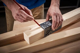 Wolfcraft 3D geringsvinkel med vinkelskala 
