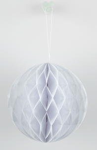 Pappersdekoration bollar