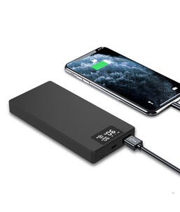 Varavirtalähde pikalataukseen USB-C, USB-A, 10 000 mAh
