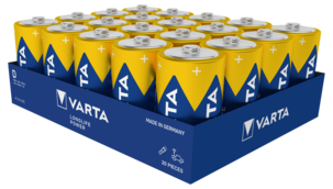 Varta Longlife Power D/LR20-batterier, 20-pack
